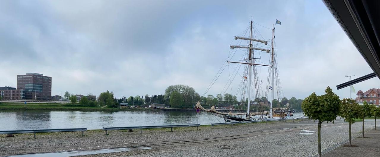 Apartamento Atelier Achtung Ausblick! Rendsburg Exterior foto